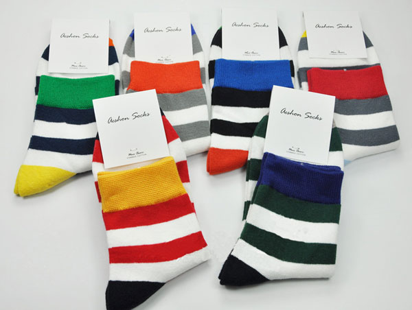 AESHON-Mens-Stripe-Socks-Colours-Cotton-Socks-908784