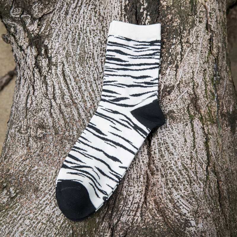 Men-Stripe-Combed-Cotton-Tube-Socks-Outdoor-Deodorization-Athletic-Sock-1345129