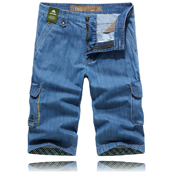 AFSJEEP-Mens-Summer-Outdoor-Multi-pocket-Loose-Straight-Leg-Cargo-Shorts-Casual-Denim-Shorts-Big-Siz-1136236