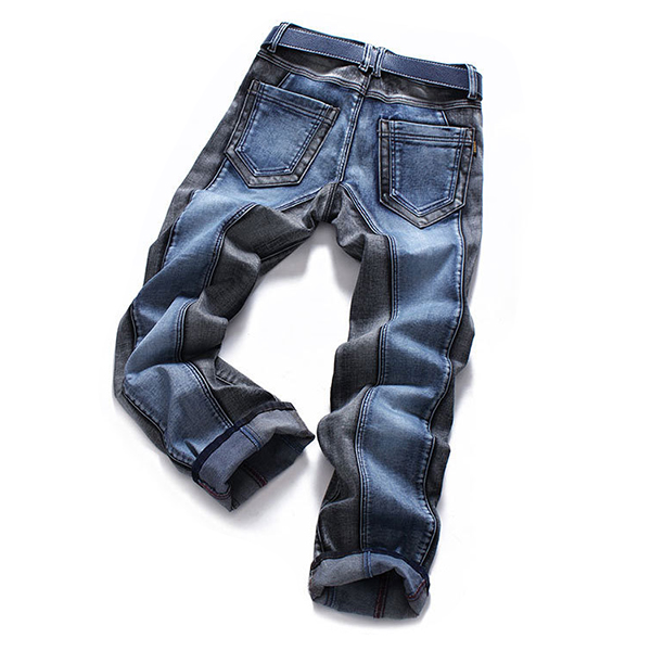 Men-Elastic-Slim-Fit-Straight-Leg-Washed-Casual-Jeans-Pants-US-Size-30-44-1119339