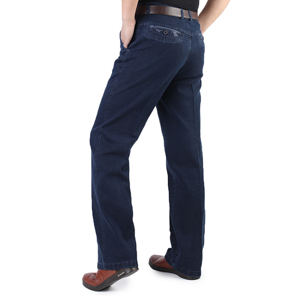 Men-Mid-aged-Thicken-Plus-Size-Classical-Casual-Jeans-Loose-Straight-Leg-High-Waist-Pants-1086375