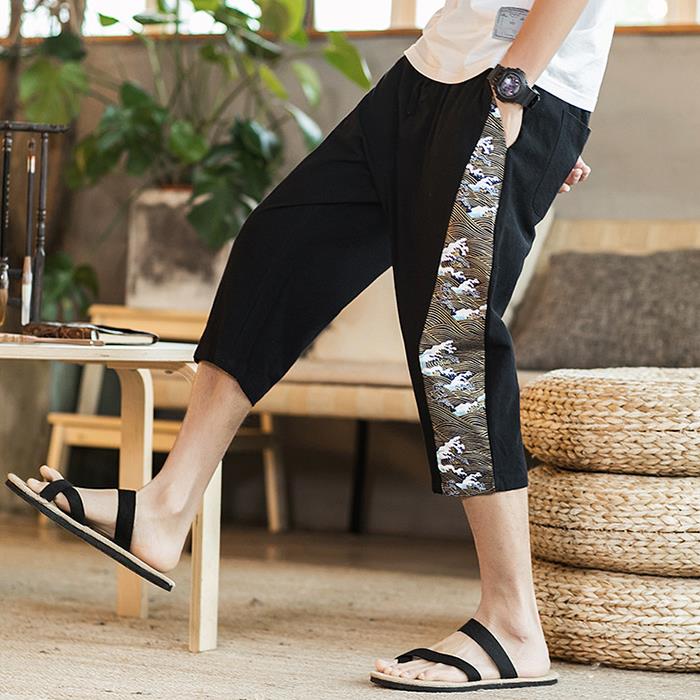 Chinese-Style-Cotton-Linen-Loose-Wide-Leg-Pants-Mens-Large-Size-Casual-Calf-Length-Pants-1339540