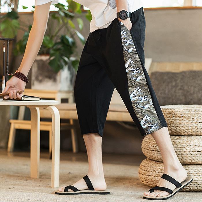 Chinese-Style-Cotton-Linen-Loose-Wide-Leg-Pants-Mens-Large-Size-Casual-Calf-Length-Pants-1339540