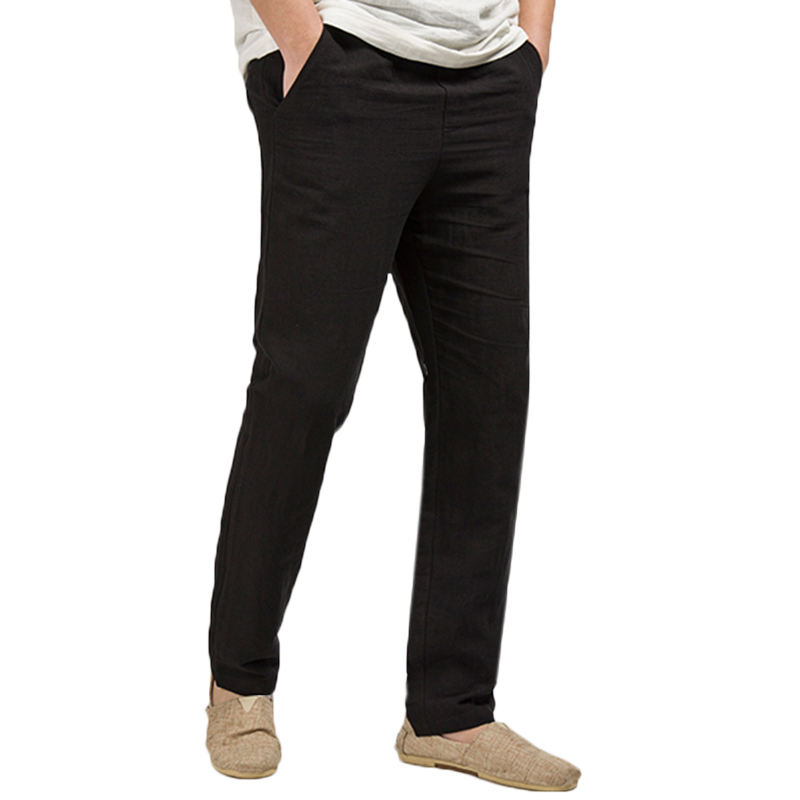 Chinese-Style-Mens-Linen-Cotton-Straight-Soft-Breathable-Casual-Pants-1340158