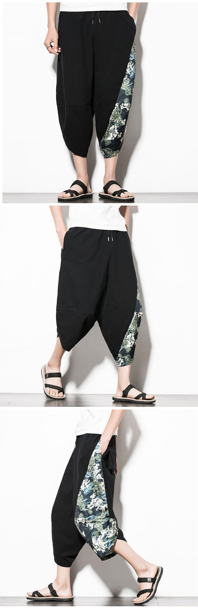 Chinese-Style-Printed-Cotton-Linen-Cropped-Trousers-Mens-Casual-Loose-Wide-Leg-Pants-1338255