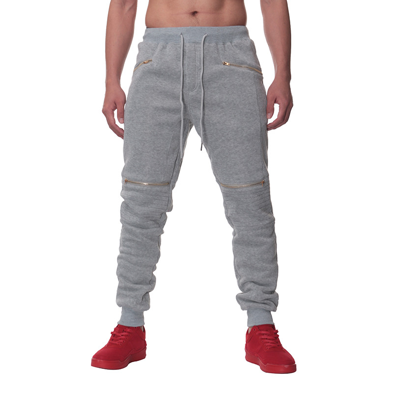INCERUN-Mens-Casual-Jogger-Harem-Slim-Fit-Zipper-Training-Gym-Trousers-Pants-1413759