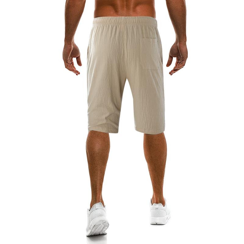 Mens-Summer-Fashion-Solid-Color-Knee-Length-Shorts-Pants-Large-Size-Casual-Sports-Shorts-1335017