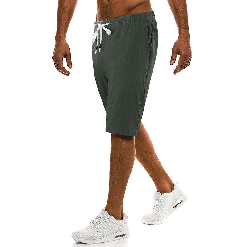 Mens-Summer-Fashion-Solid-Color-Knee-Length-Shorts-Pants-Large-Size-Casual-Sports-Shorts-1335017