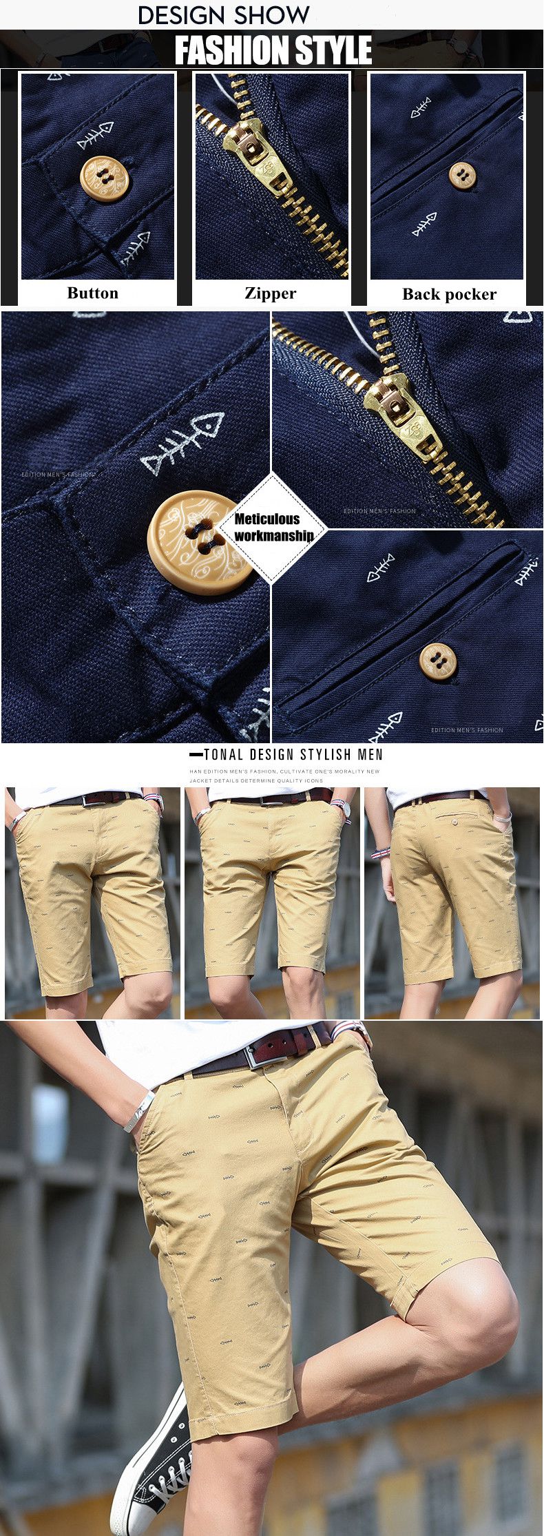 6-Colors-Mens-Casual-Cotton-Shorts-Fashion-Little-Pattern-Printted-Sports-Shorts-1167028