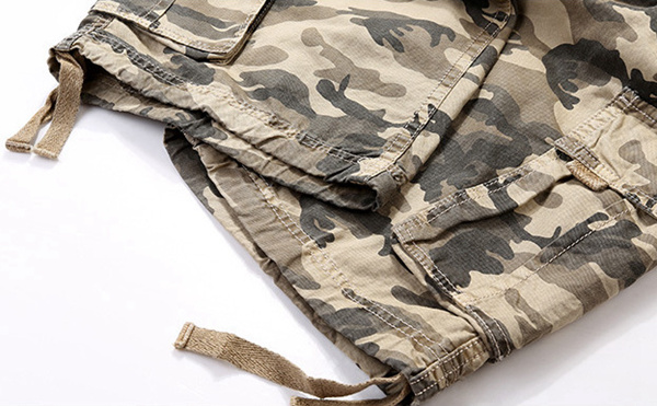 Camouflage-Big-Multi-Pocket-Summer-Loose-Cotton-Cargo-Shorts-Size-30-40-1079047