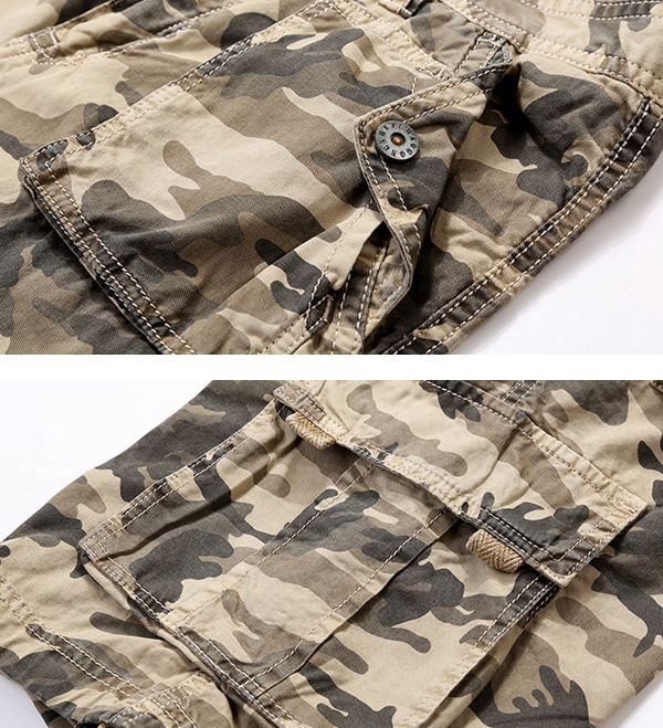 Camouflage-Big-Multi-Pocket-Summer-Loose-Cotton-Cargo-Shorts-Size-30-40-1079047