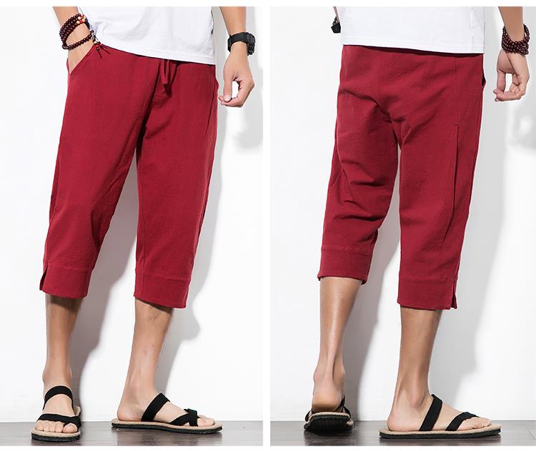 Chinese-Style-Linen-Cropped-Trousers-Mens-Vintage-Large-Size-Embroidered-Buckle-Casual-Pants-1325314