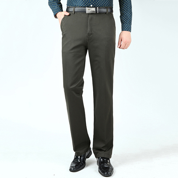 Mens-Buiness-Casual-Loose-Thick-Cotton-Suit-Pants-Pure-Color-Middle-aged-Trousers-1251381