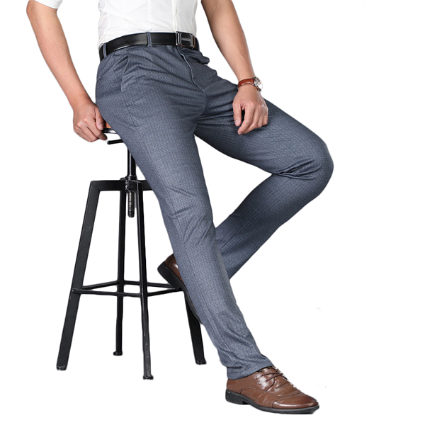 Mens-Knit-Business-Casual-Pants-Thin-Section-Slim-Straight-Elastic-Fabric-Pants-1289713