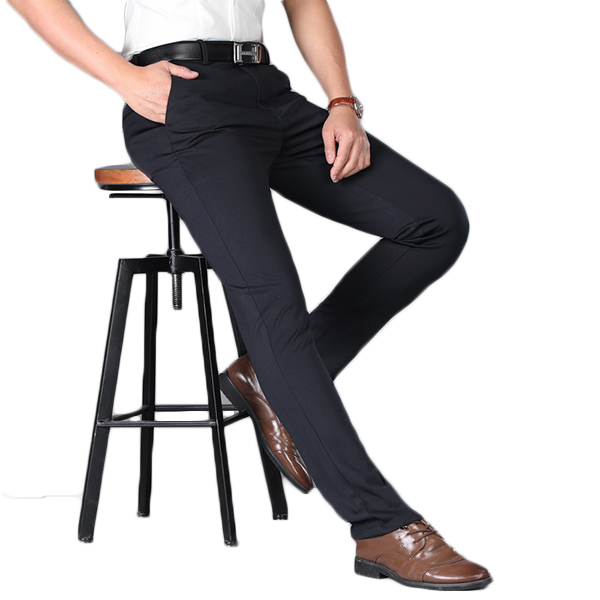 Mens-Knit-Business-Casual-Pants-Thin-Section-Slim-Straight-Elastic-Fabric-Pants-1289713