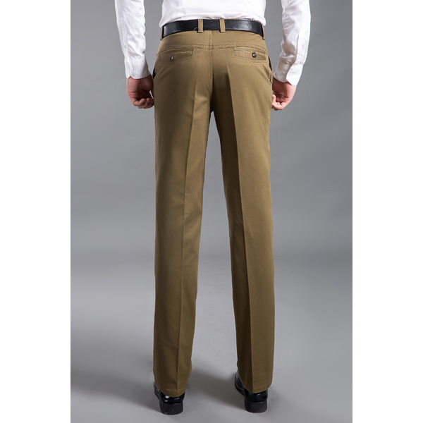 Mens-Thick-Cotton-Trousers-Comfort-High-Waist-Straight-Leg-Casual-Pants-997468