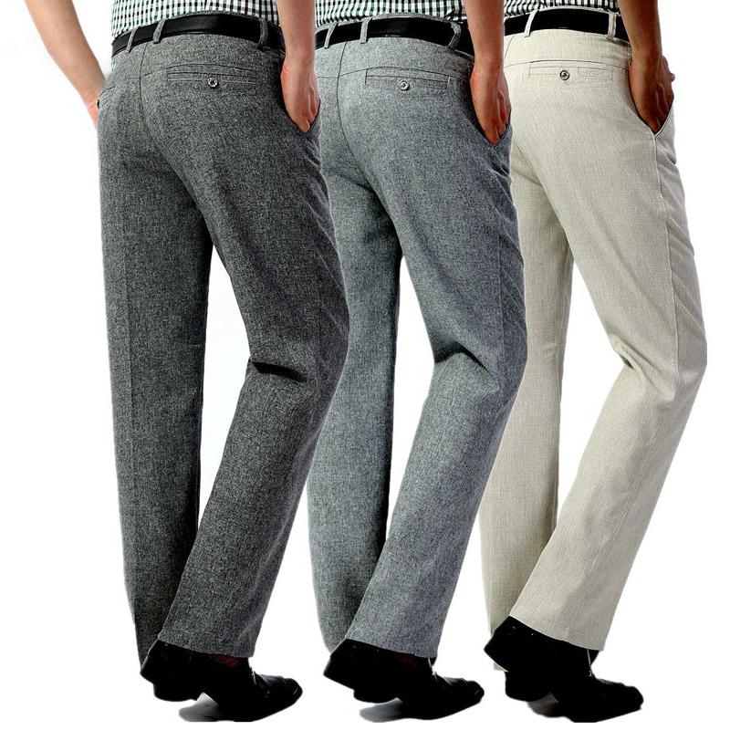 Spring-Summer-Thin-Middle-aged-Mens-Casual-Suits-Pants-High-Waist-Loose-Straight-Business-Pants-1300569