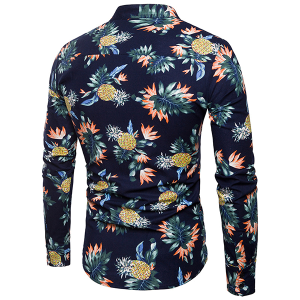 Pineapple-Printing-Mandarin-Collar-Long-Sleeve-Cotton-Band-Collar-Shirt-for-Men-1256318