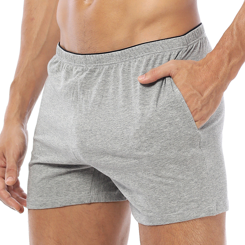 Cotton-Comfy-Arrow-Pants-Sport-Casual-Home-Loungewear-Sleepwear-Shorts-for-Men-1344758
