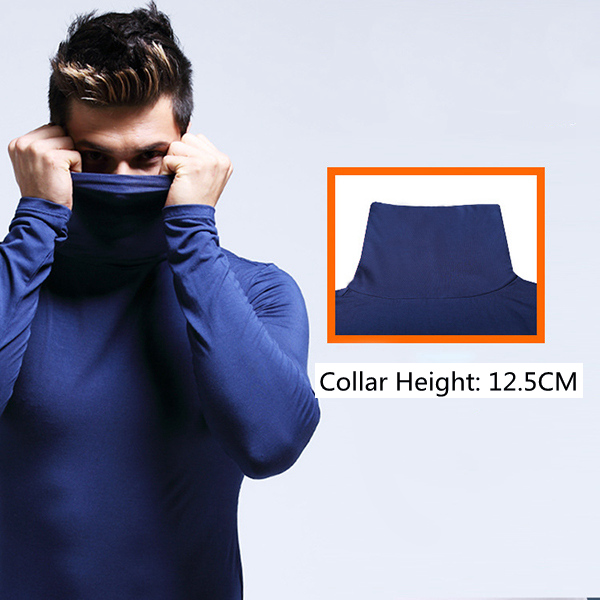 Fall-Winter-Thin-Modal-Breathable-High-Collar-Warm-Tight-Pajamas-Tops-Underwear-for-Men-1213800