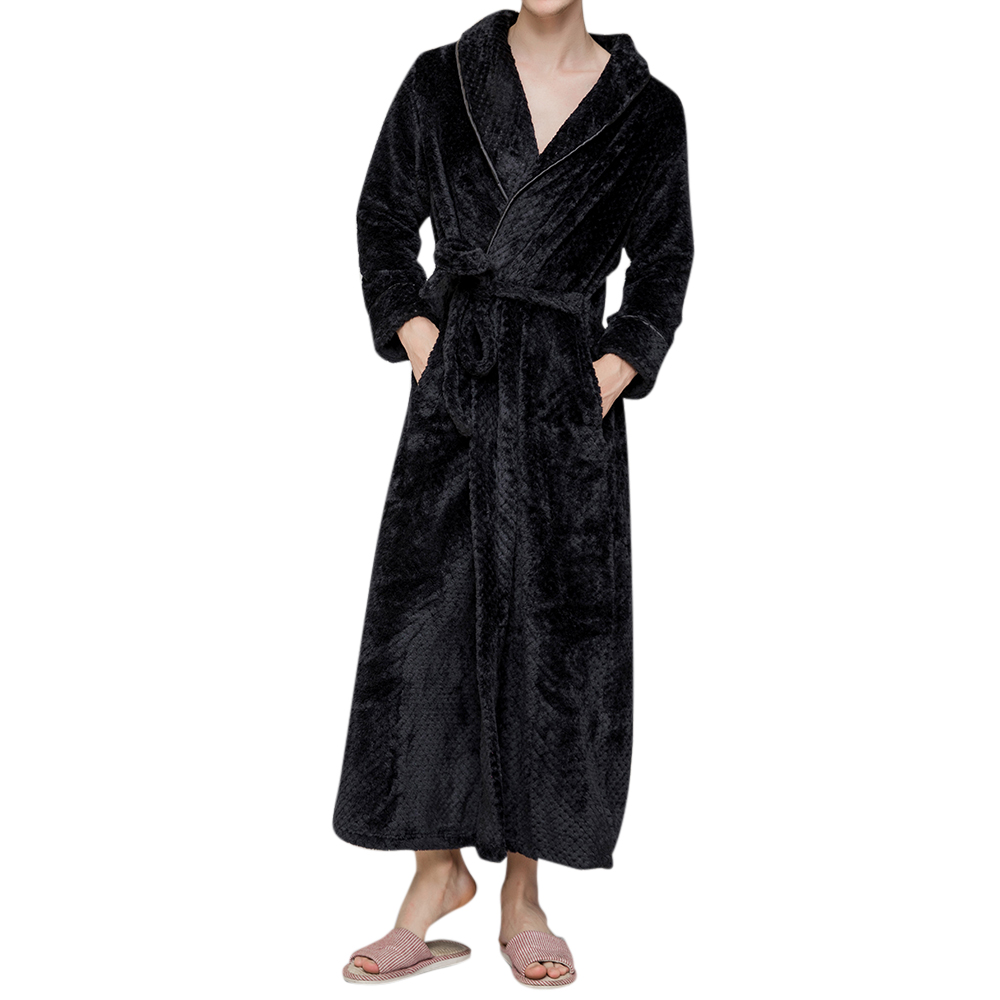 Flannel-Thick-Warm-Winter-Full-Length-Pajamas-Sleepwear-Robe-Bathrobe-for-Men-1350463