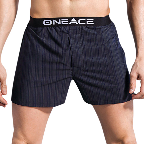 Mens-Vertical-Striped-Printing-Arrow-Shorts-Casual-Home-Bamboo-Fiber-Breathable-Wicking-Boxers-1127542