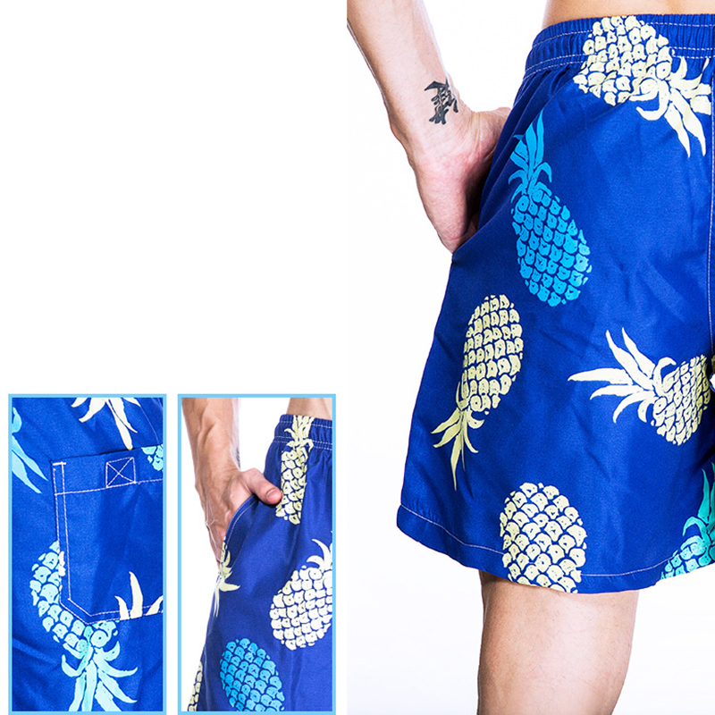 Mens-Summer-Pineapple-Printed-Beach-Elastic-Waist-Quickly-Dry-Board-Shorts-1339914
