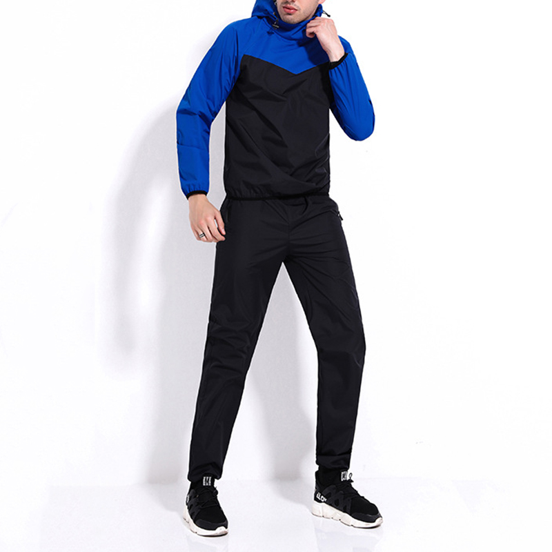 Mens-Autumn-Winter-Breathable-Feather-Wight-Windproof-Hooded-Waterproof-Elastic-Waist-Sport-Suit-1375442