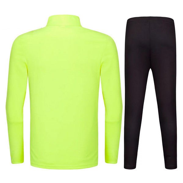 Mens-Casual-Outdooors-Training-Sport-Suit-Zipper-Spell-Color-Football-Sportswear-1116884
