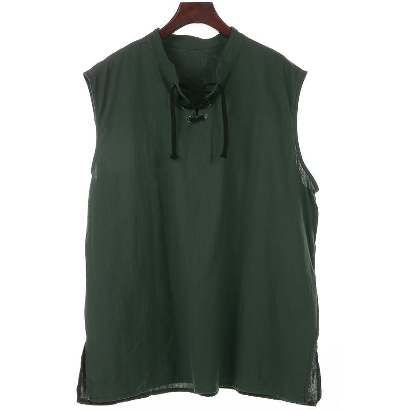 Fashion-Solid-Color-Sleeveless-Stand-Collar-Strap-Open-Mens-Vest-Sports-Breathable-Comfort-Tops-1333792