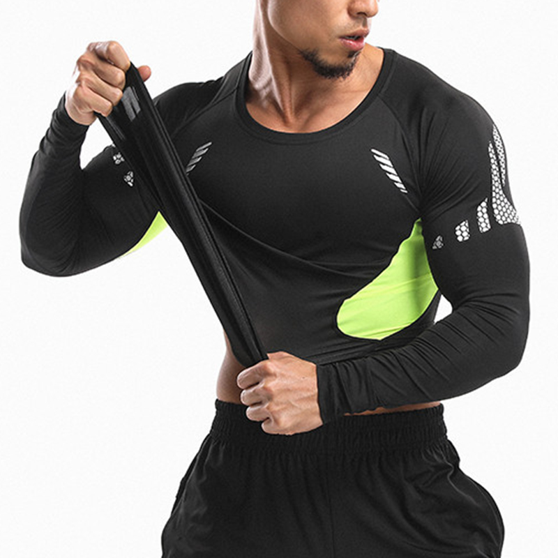 Mens-Elastic-Quick-drying-Breathable-Sports-Running-Training-Long-Sleeve-Casual-Skinny-Tops-1363677