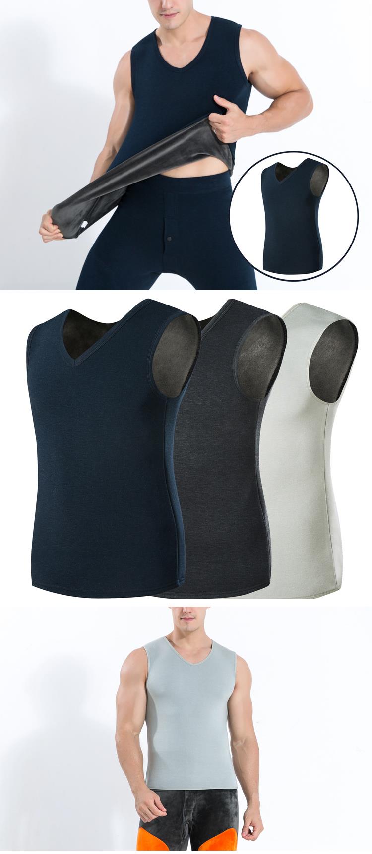 Mens-Sport-Tights-Thick-Warm-Vest-Autumn-Winter-Casual-V-Neck-Sleeveless-Thermal-Waistcoat-1230672