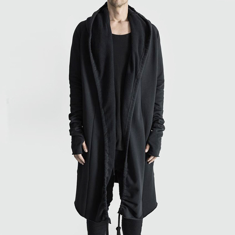 ChArmkpR-Mens-Mid-Long-Draping-Stylish-Gloves-Sleeves-Irregular-Hem-Cardigans-1360000