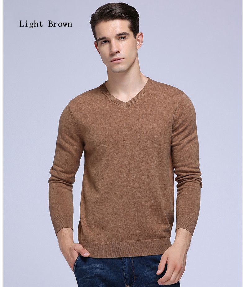 100-Merino-Woolen-Pullover-Fashion-V-Collar-Warm-Fleece-Knitted-Casual-Sweater-Pullovers-1192752