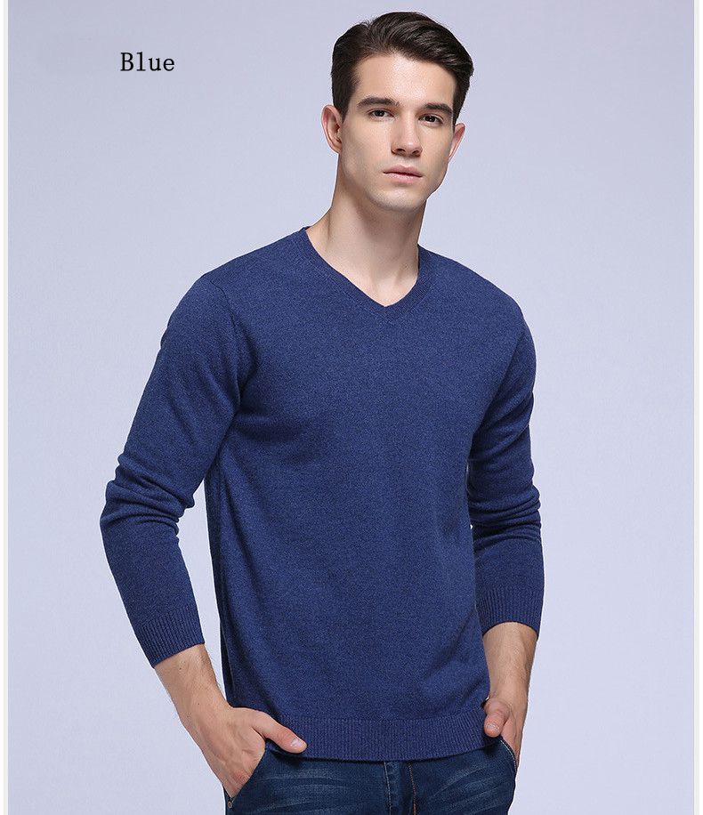 100-Merino-Woolen-Pullover-Fashion-V-Collar-Warm-Fleece-Knitted-Casual-Sweater-Pullovers-1192752