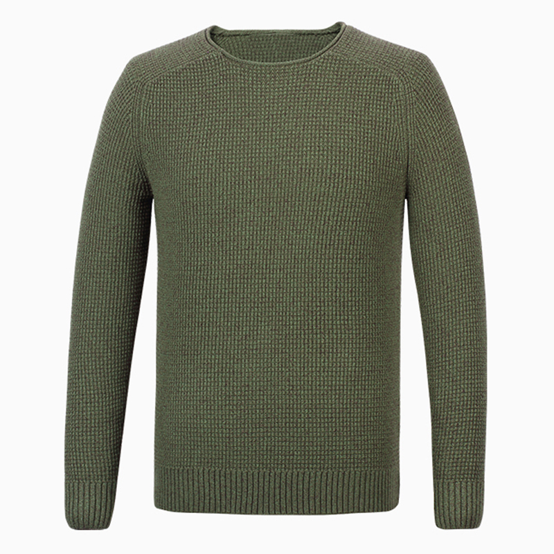 Casual-Solid-Color-O-Neck-Collar-Pullover-Slim-Fit-Sweaters-for-Men-1376732