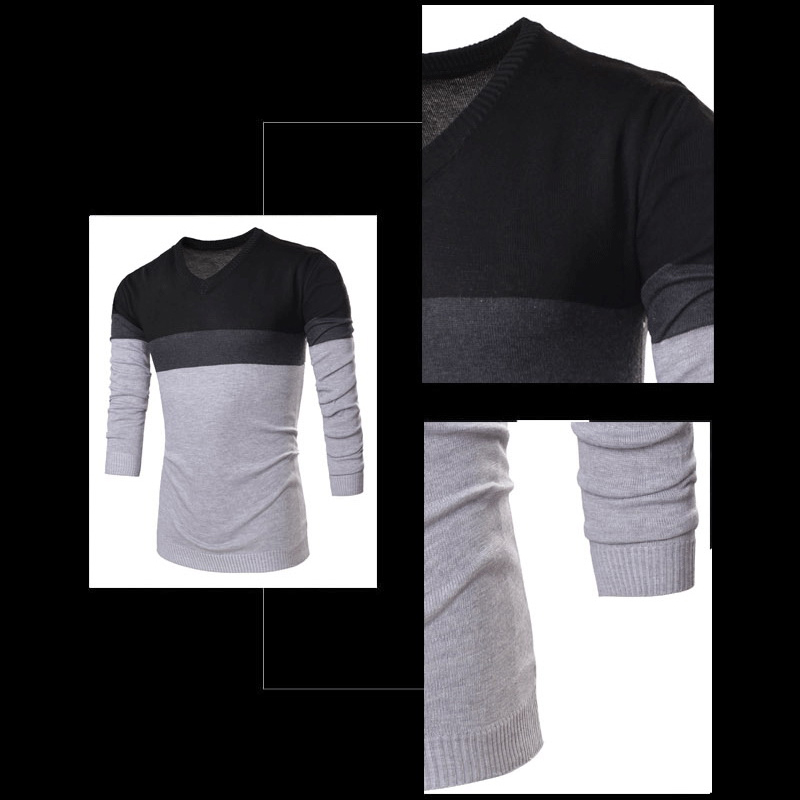 Men-Spring-Autumn-Fashion-Stripe-V-neck-Sweaters-Cotton-Knitting-Leisure-Slim-Fit-Pullovers-1326840