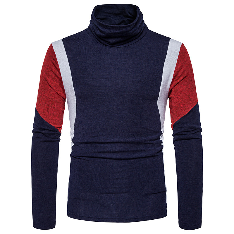 Mens-Autumn-Winter-Casual-Color-Block-Slim-Long-Sleeve-Turtleneck-Pullovers-Sweater-1339542