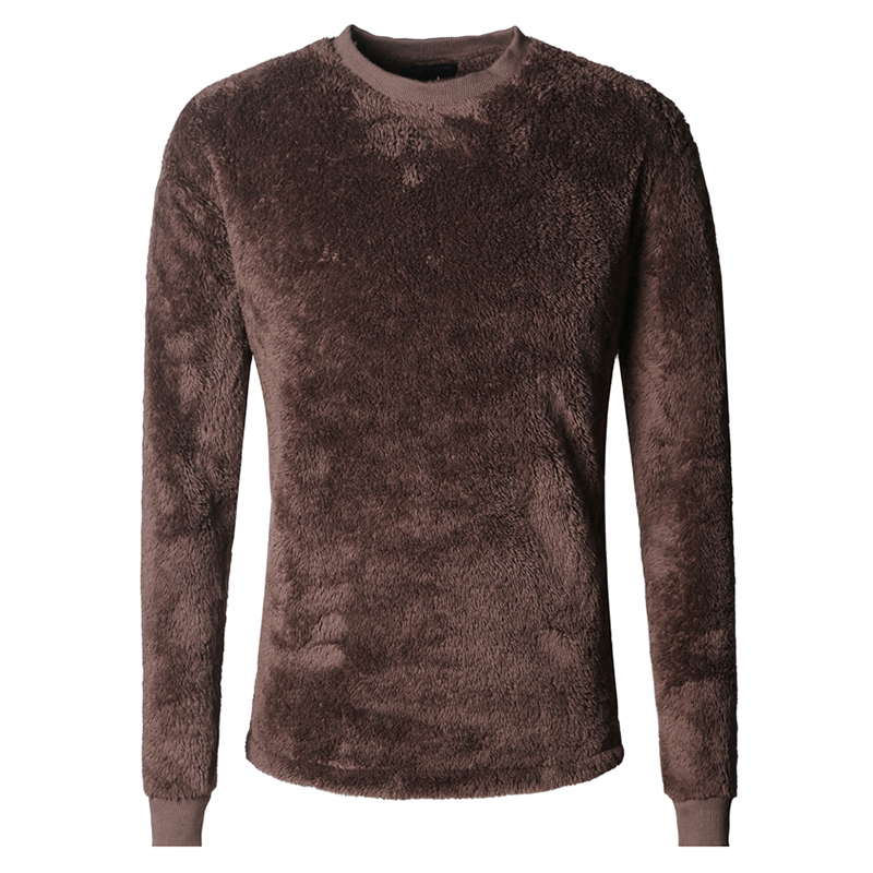 Mens-Casual-Comfy-Fleece-Round-Neck-Solid-Color-Long-Sleeve-Pullovers-Sweaters-1372401