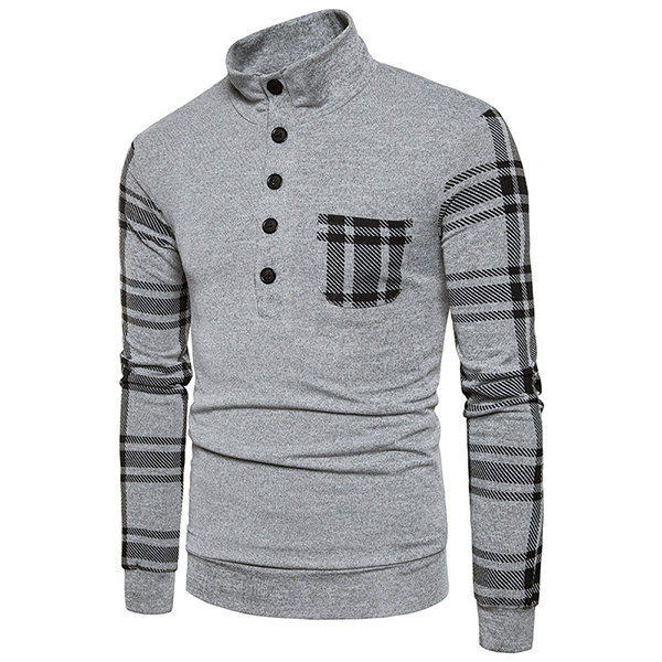 Mens-Casual-Spliceing-Stripe-Sweater-Pullover-Fashion-Long-Sleeve-Button-Collar-Tops-Tees-1236192