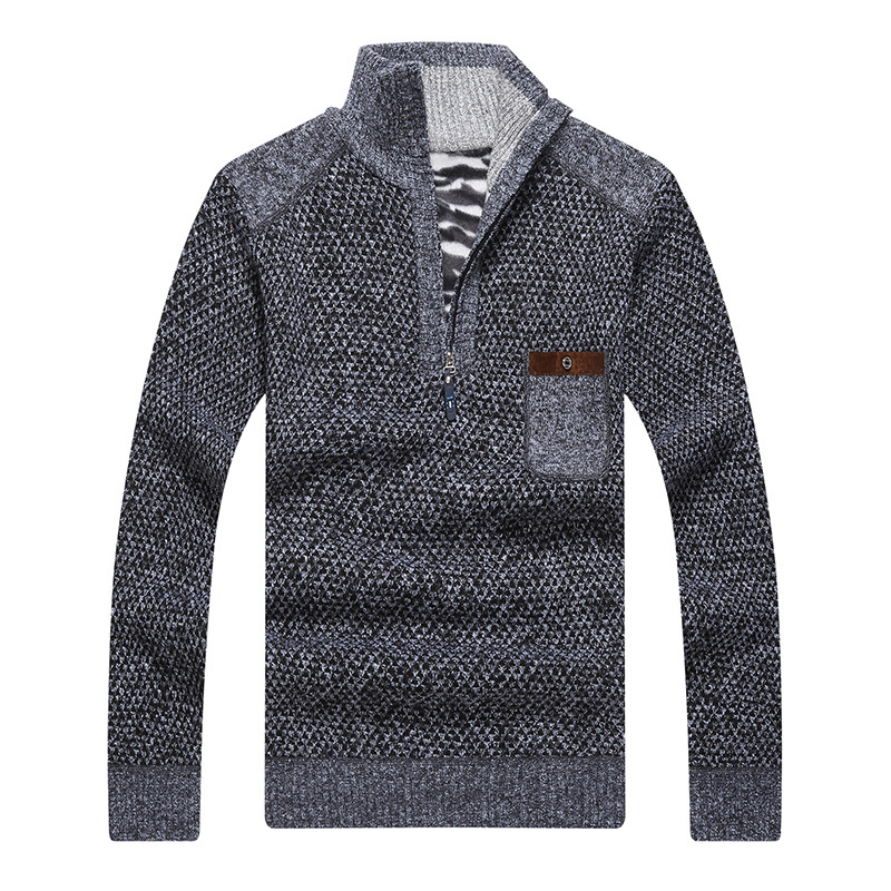 Mens-Casual-Thicken-Patchwork-Half-Zipper-Stand-Collar-Chest-Pocket-Knit-Pullovers-Sweaters-1367401