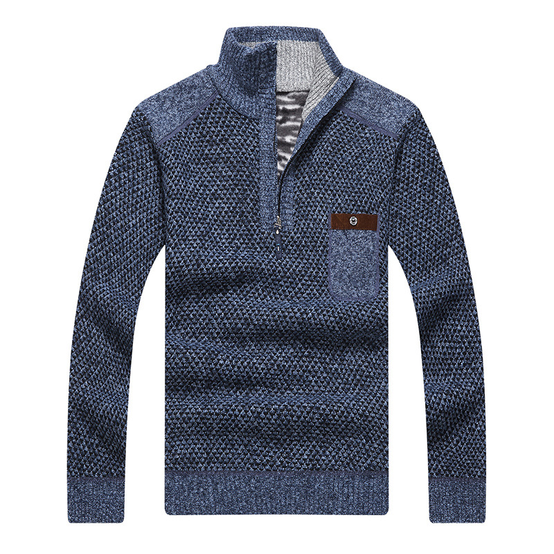 Mens-Casual-Thicken-Patchwork-Half-Zipper-Stand-Collar-Chest-Pocket-Knit-Pullovers-Sweaters-1367401