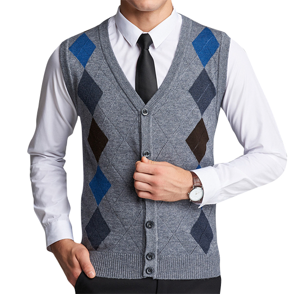 Mens-British-Style-Woolen-Knitted-Cardigan-Casual-Diamond-Pattern-V-collar-Sweater-Vest-1192892