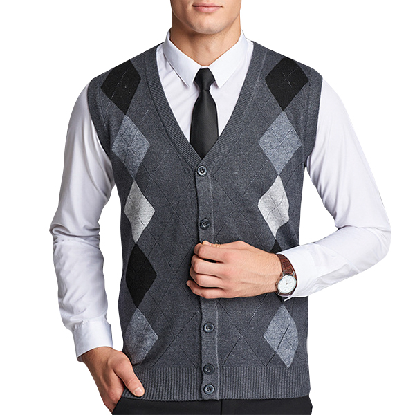 Mens-British-Style-Woolen-Knitted-Cardigan-Casual-Diamond-Pattern-V-collar-Sweater-Vest-1192892