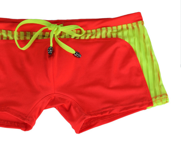 Breathable-Quick-Drying-Stripe-Contrast-Color-Beach-Swimming-Trunks-Mens-Boxers-1130161