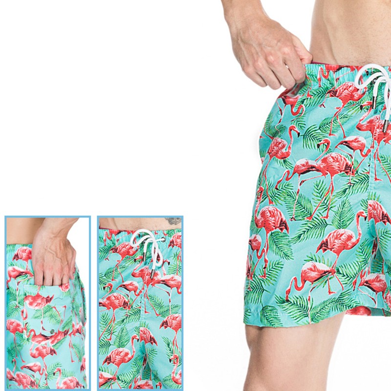 Flamingo-Printing-Loose-Beach-Drawstring-Quickly-Dry-Board-Shorts-for-Men-1325988