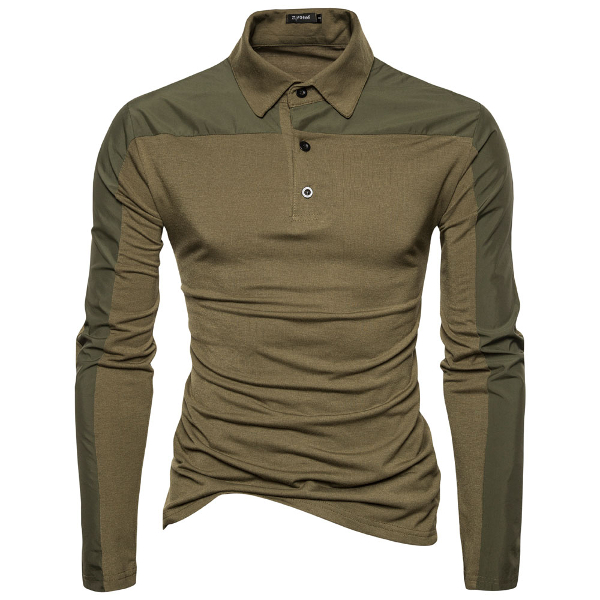 Autumn-Winter-Mens-New-Fashion-Splicing-Slim-Casual-Lapel-Long-sleeved-Golf-Shirt-1220402