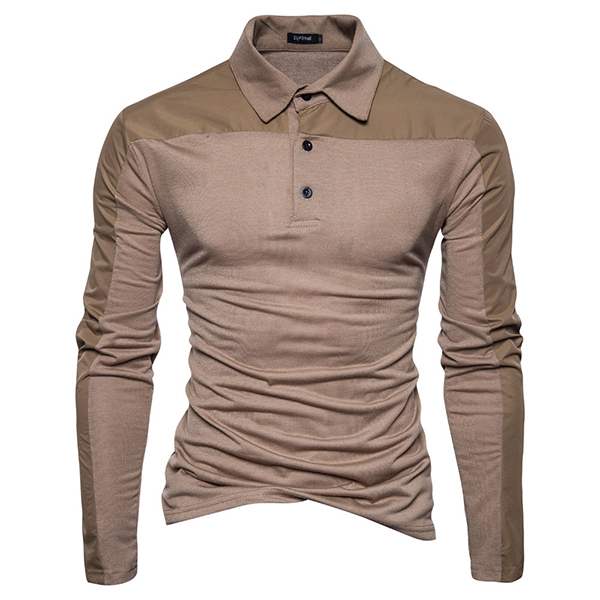 Autumn-Winter-Mens-New-Fashion-Splicing-Slim-Casual-Lapel-Long-sleeved-Golf-Shirt-1220402