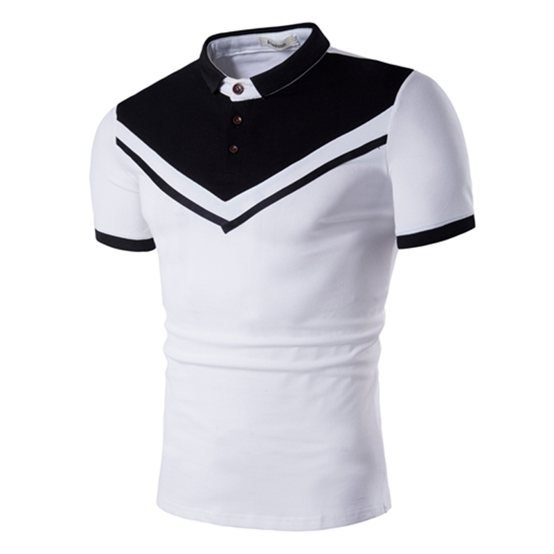Mens-Casual-Color-Block-Slim-Golf-Shirt-Summer-Comfort-Short-Sleeve-Tops-Tees-1319178
