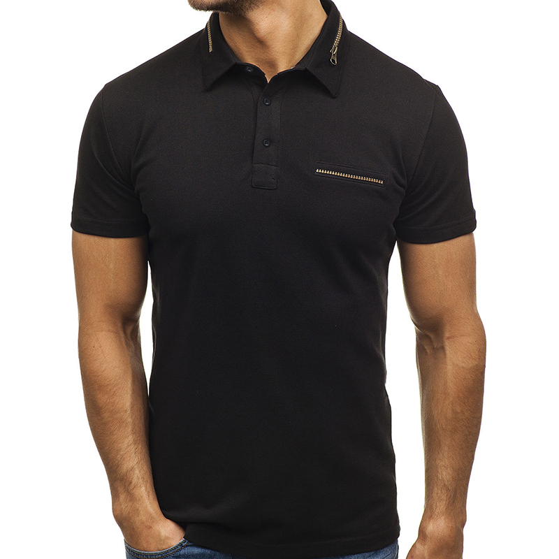 Mens-Casual-Fake-Pocket-Short-sleeved-Golf-Shirt-Fashion-Zippered-Decorative-Lapel-Tops-1325037